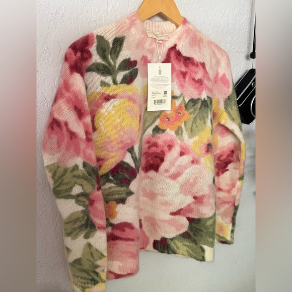 Sezane Sweaters - NWT. Sezane Clarissa Jumper in London Bouquet